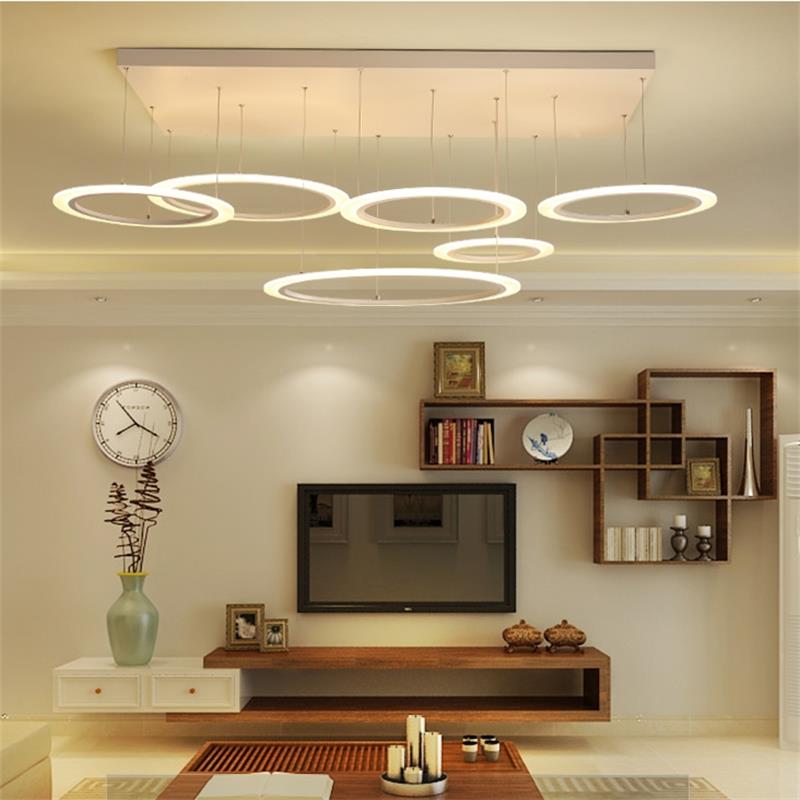 Dutti D0060 LED Lámpara de Araña acrílica posmoderna para artista, atenuación continua atmosférica para sala de estar, dormitorio, sala de estudio