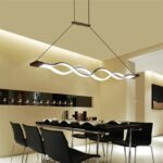 Dutti D0072 LED Lámpara de Araña: Ambiente Minimalista Posmoderno para Mesa de Bar, Comedor, Sala de Estar, Restaurante Occidental y Dormitorio